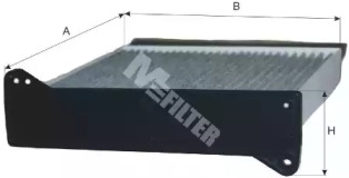 K9028C MFILTER Фильтр салона Lancer/Outlander 03- (угольный)